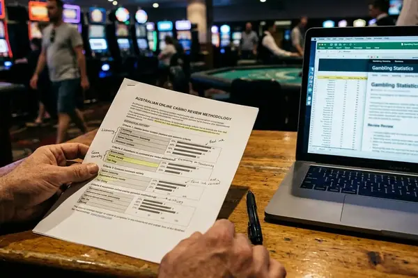 Australian Online Casino Review Methodology